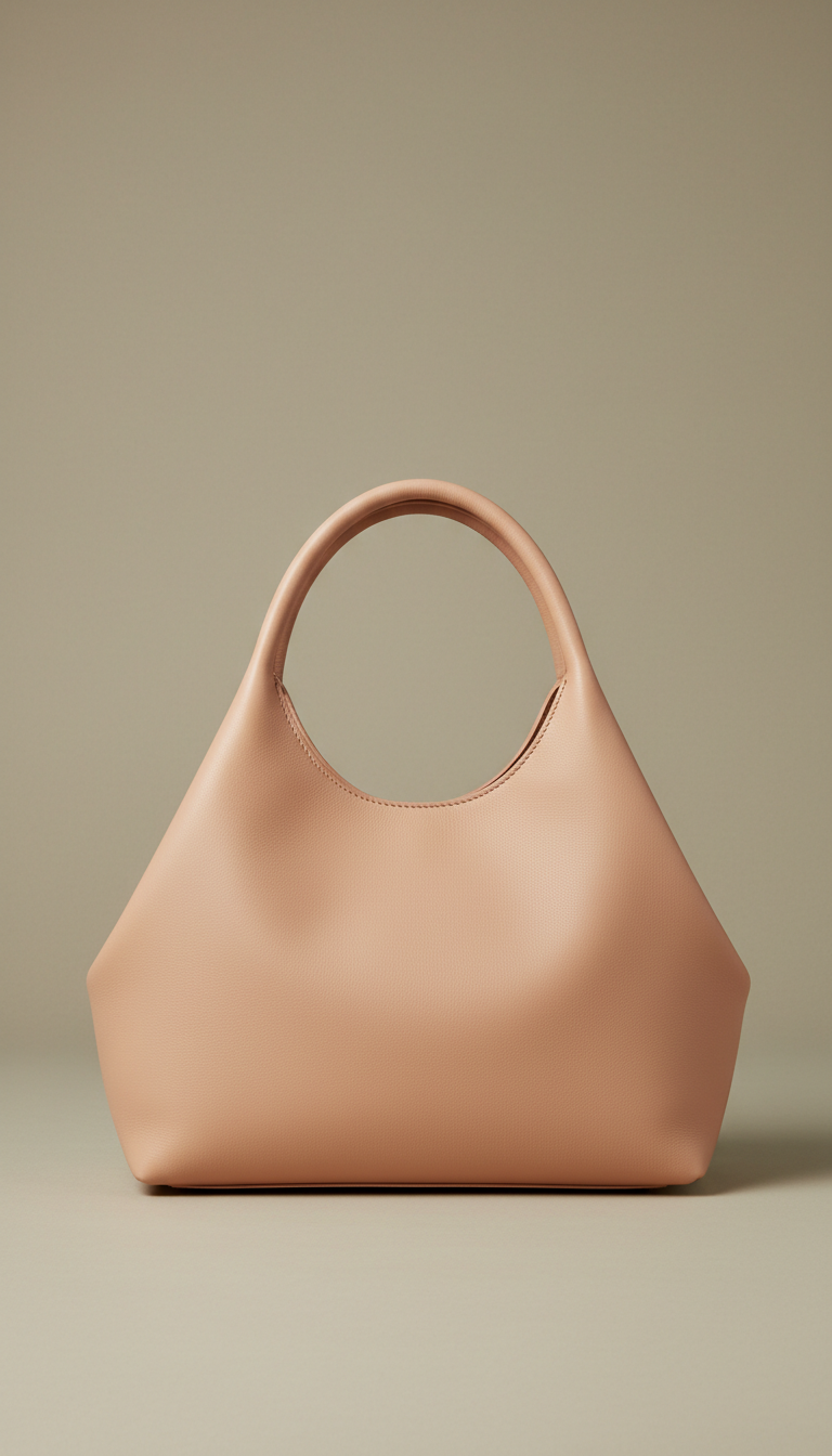 Soft Nude Arc Tote